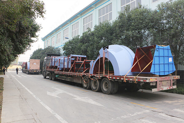 GRMS33.31礦渣/水泥立磨發(fā)貨現(xiàn)場(chǎng)