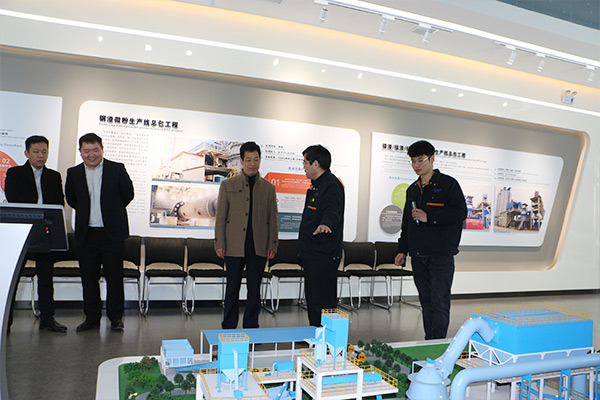 河南省商務(wù)廳領(lǐng)導(dǎo)蒞臨新鄉(xiāng)長城機(jī)械實(shí)地核查電子商務(wù)發(fā)展情況