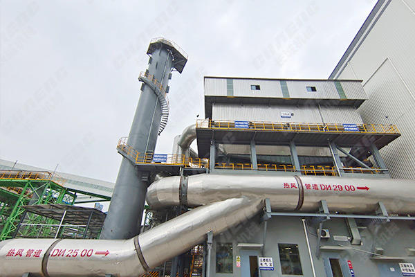 沙鋼年產(chǎn)60萬(wàn)噸鋼渣微粉生產(chǎn)線項(xiàng)目現(xiàn)場(chǎng)