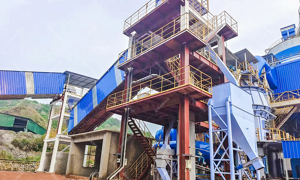 江西年產30萬噸礦粉生產線